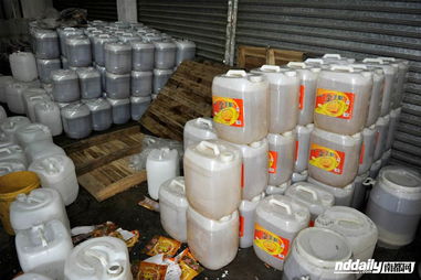 廣東查獲24噸疑似地溝油，食品生產安全警鐘再鳴